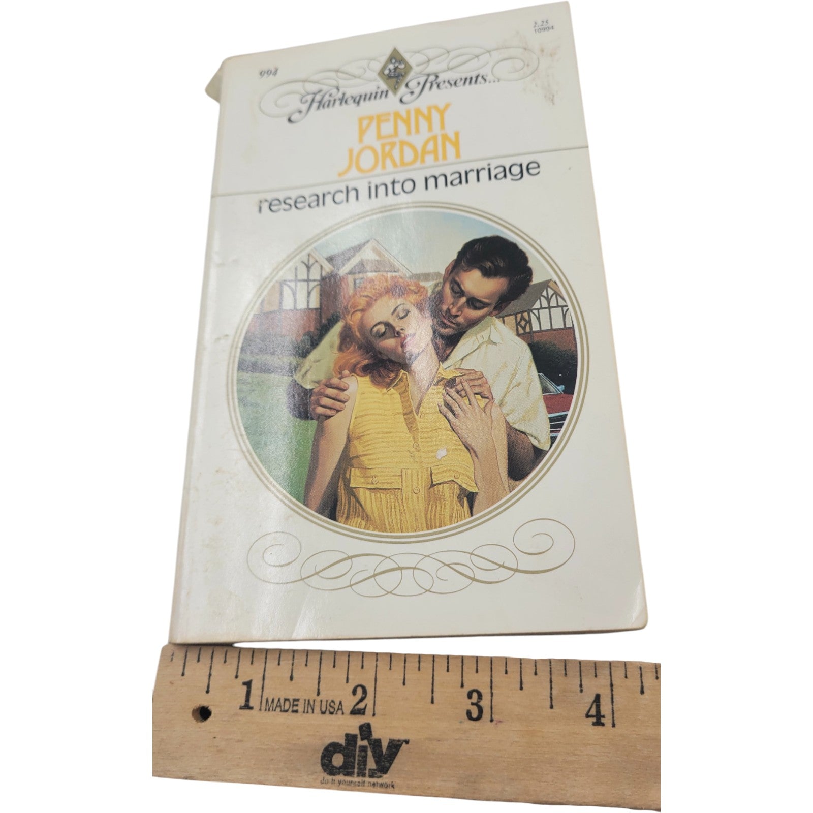 Research into Marriage by Penny Jordan – Harlequin Presents #994 (1987)