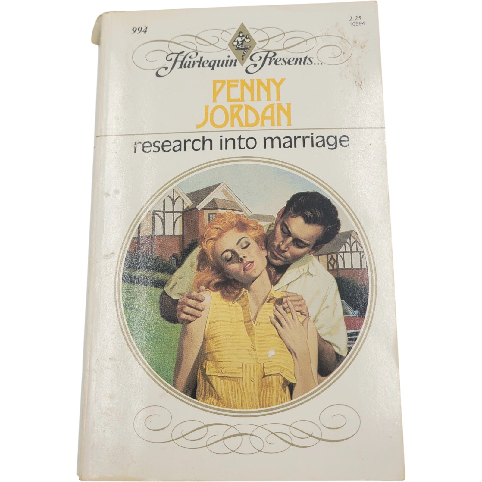 Research into Marriage by Penny Jordan – Harlequin Presents #994 (1987)