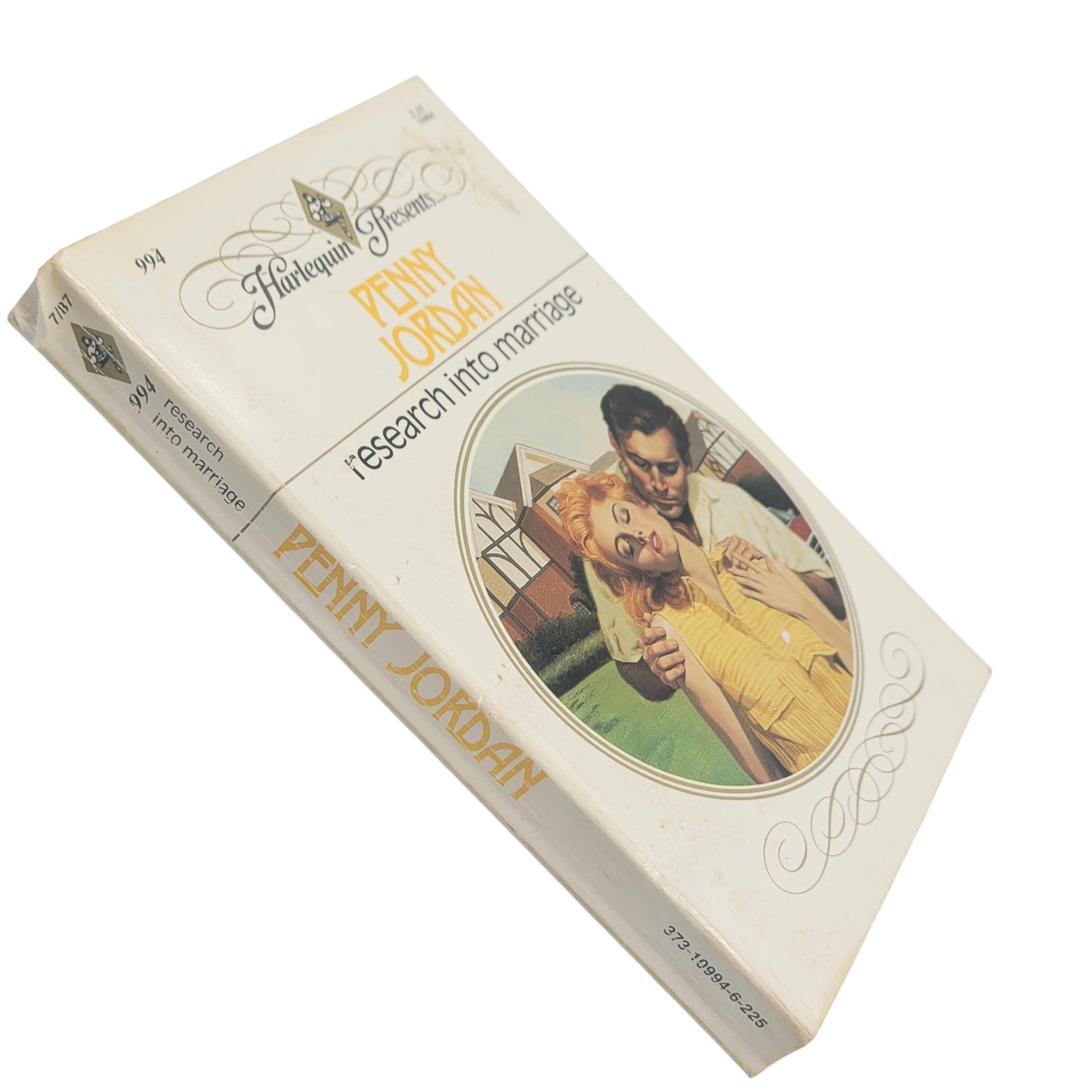 Research into Marriage by Penny Jordan – Harlequin Presents #994 (1987)