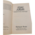 Research into Marriage by Penny Jordan – Harlequin Presents #994 (1987)