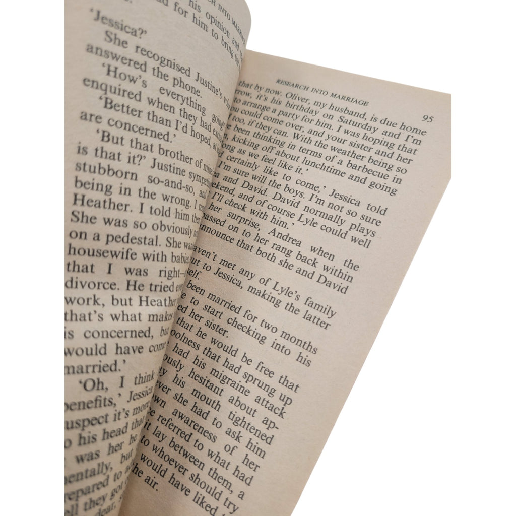 Research into Marriage by Penny Jordan – Harlequin Presents #994 (1987)