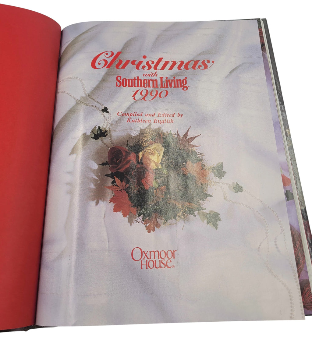 Christmas with Southern Living 1990 – Vintage Holiday Decorating & Recipe Book