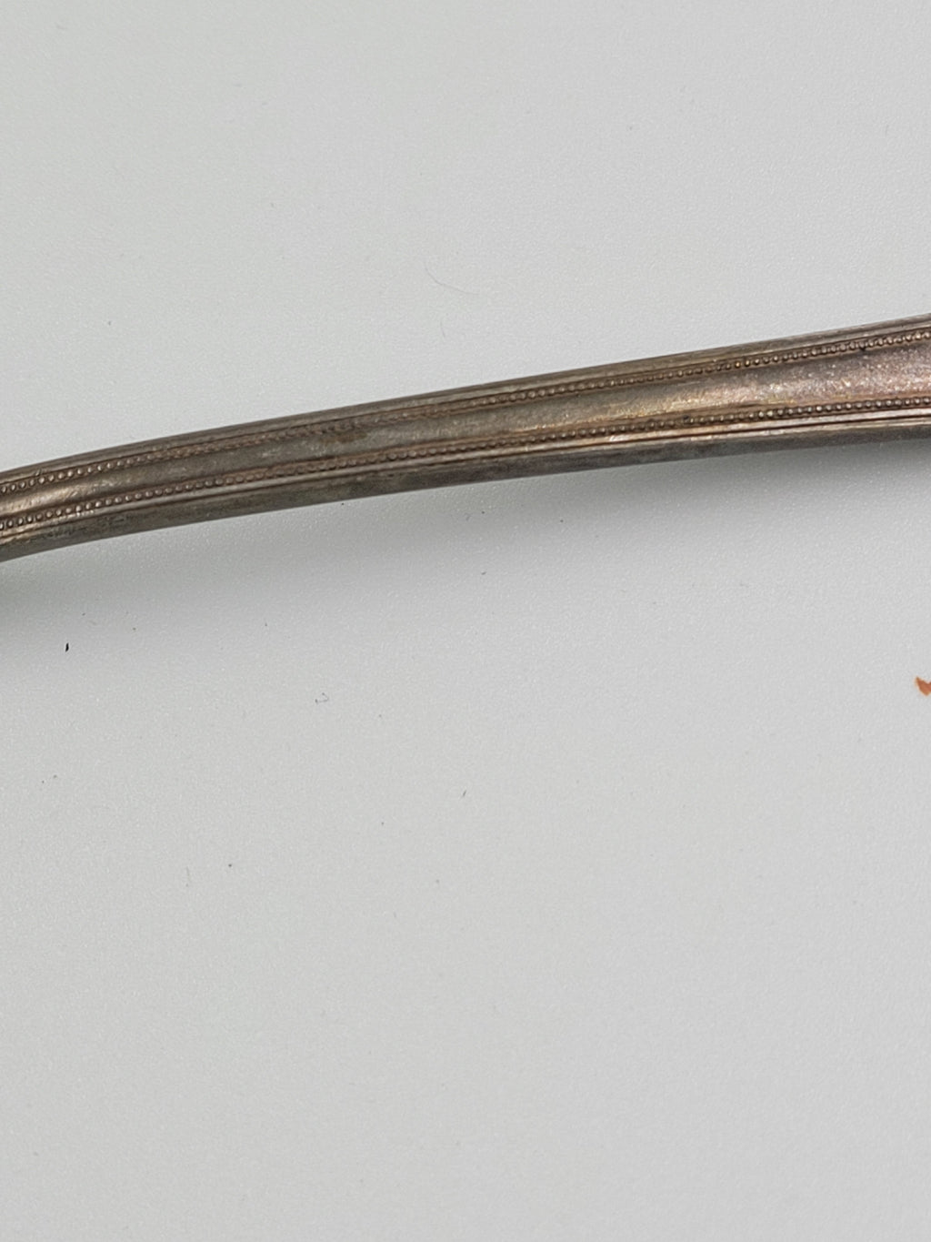 Vintage 1847 Rogers Bros Silverplate Fork – Ornate Handle – Bent Prong – Tarnished Patina