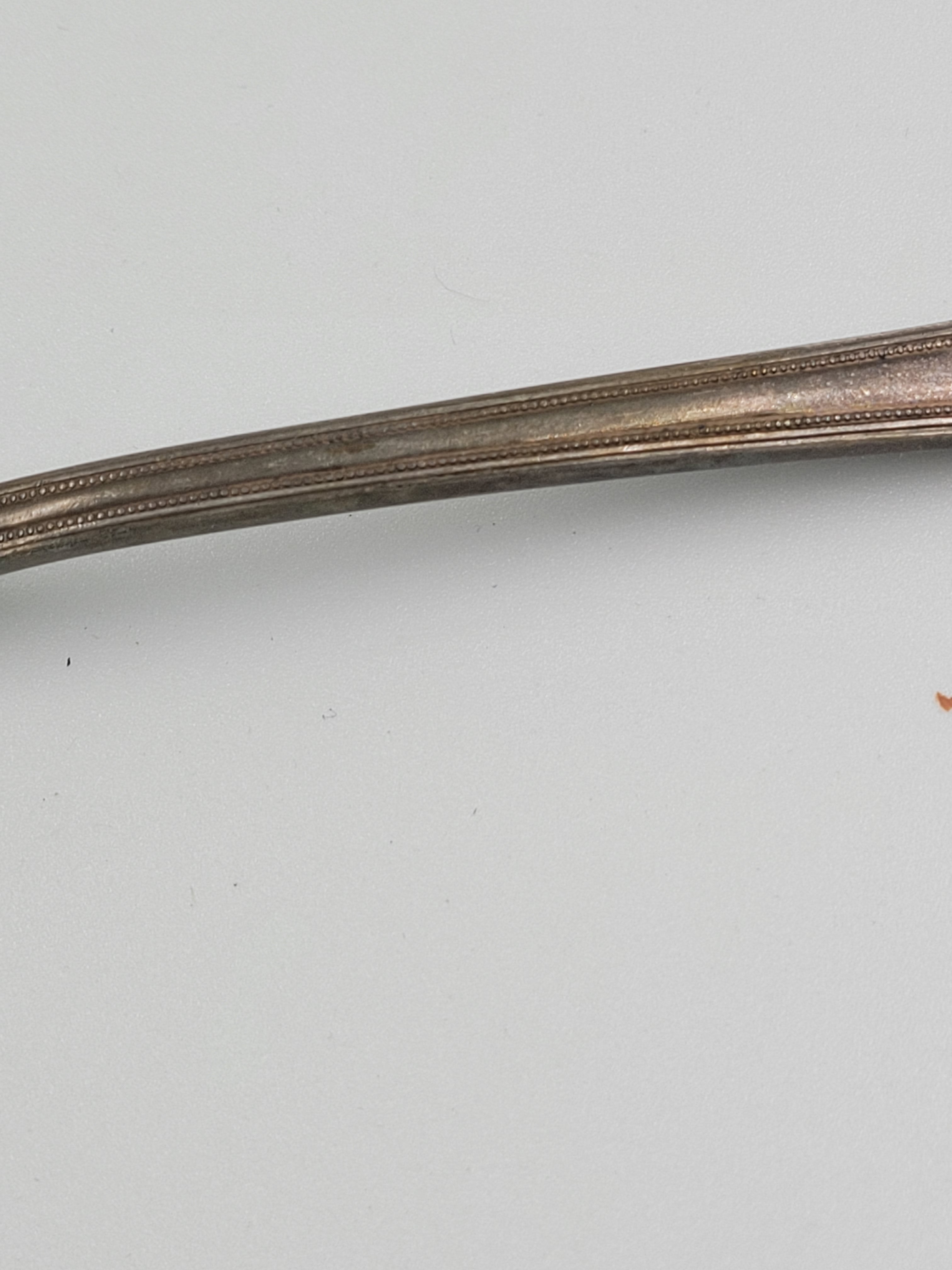 Vintage 1847 Rogers Bros Silverplate Fork – Ornate Handle – Bent Prong – Tarnished Patina