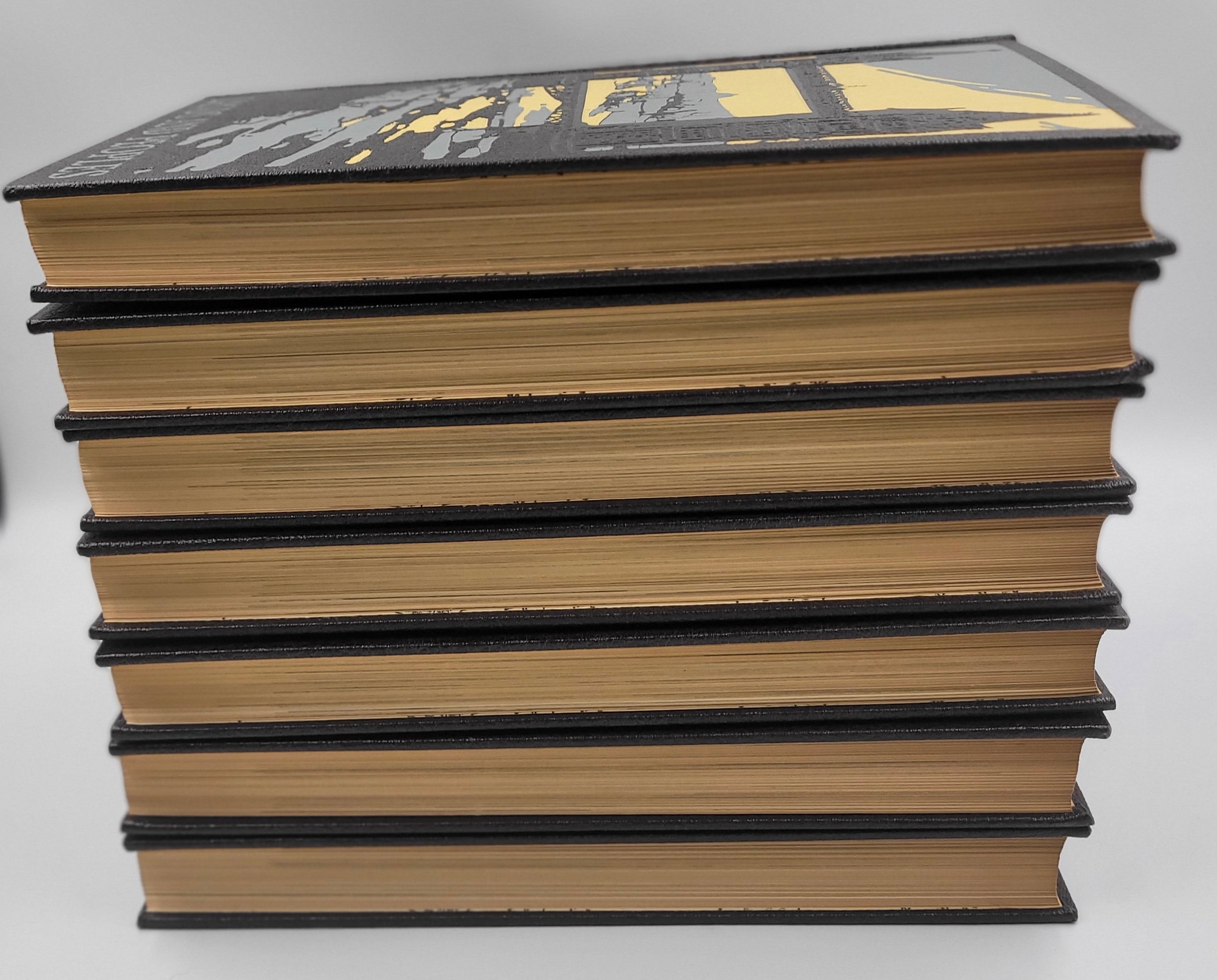 Lands and Peoples: The World in Color – 7 Volume Set – Grolier Society, Mid-Century Illustrated Geography