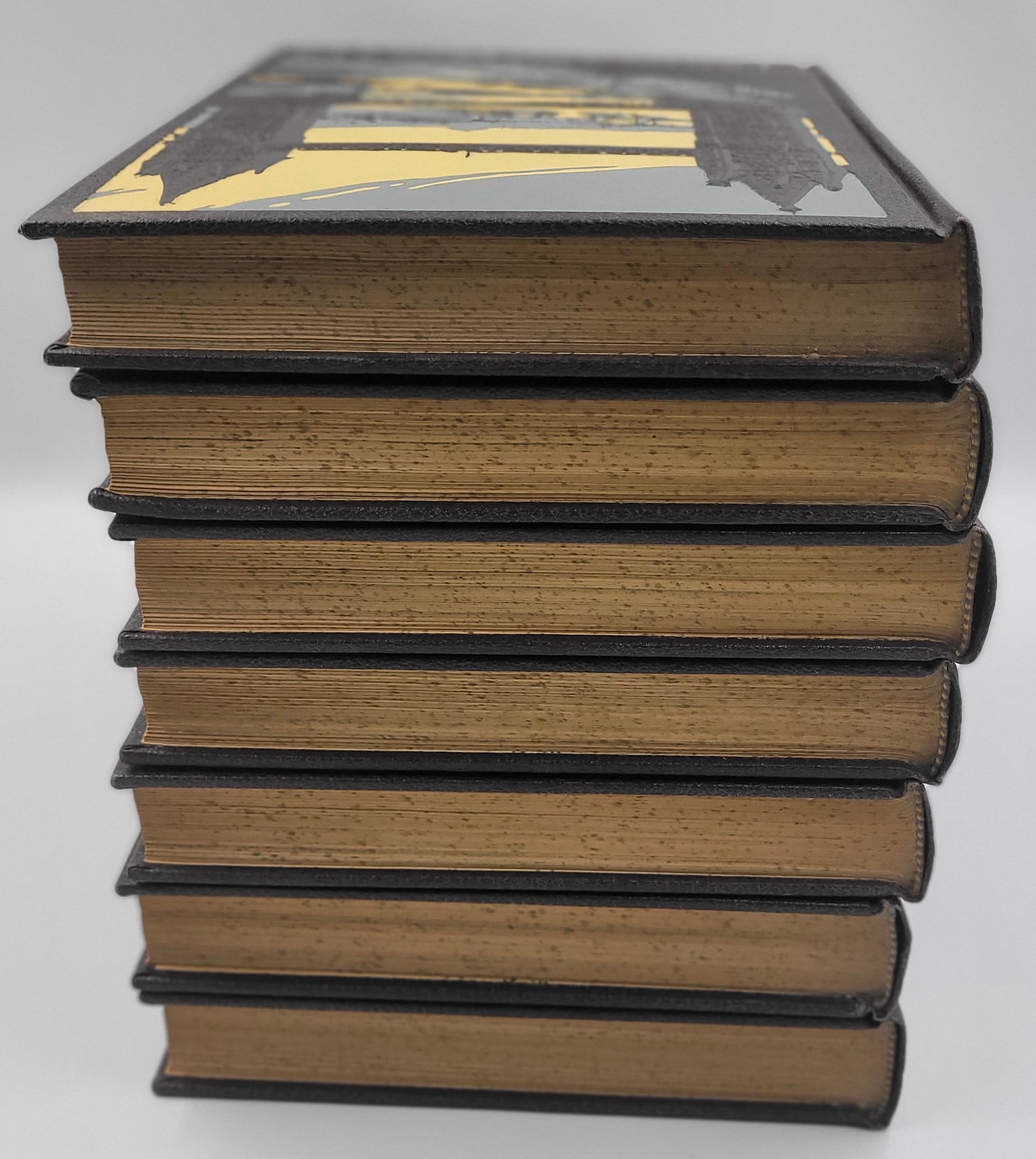 Lands and Peoples: The World in Color – 7 Volume Set – Grolier Society, Mid-Century Illustrated Geography