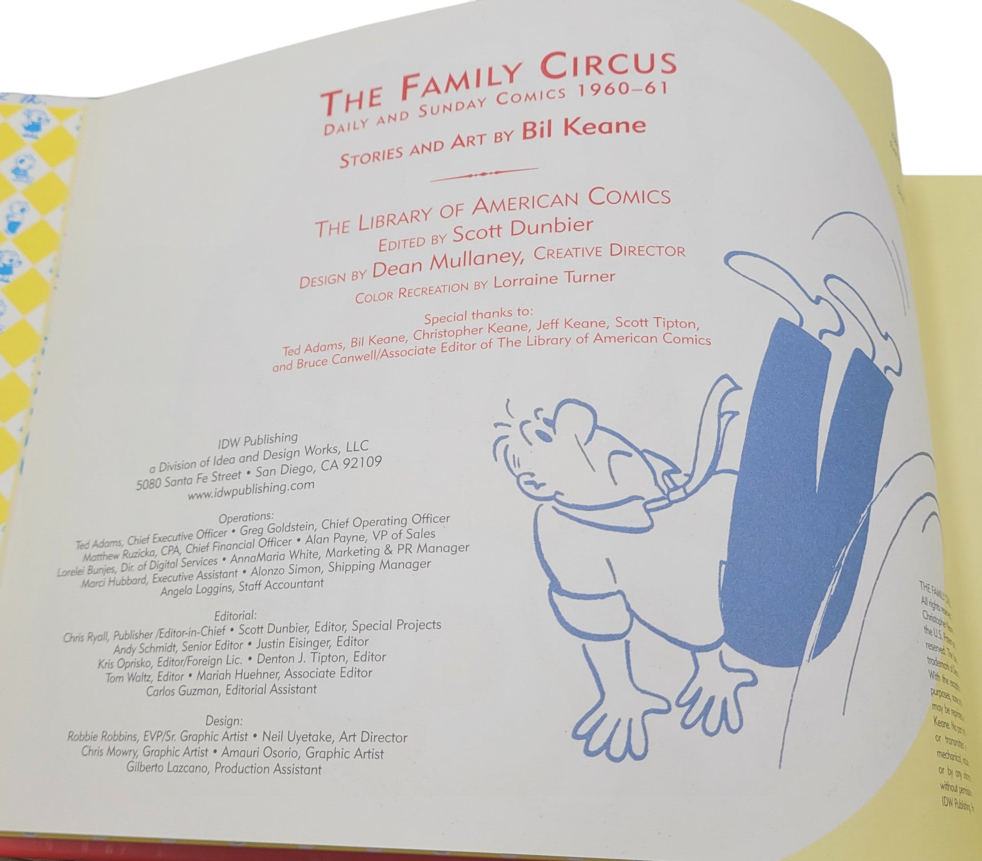 The Family Circus: Daily and Sunday Comics 1960–61 – First Edition Hardcover