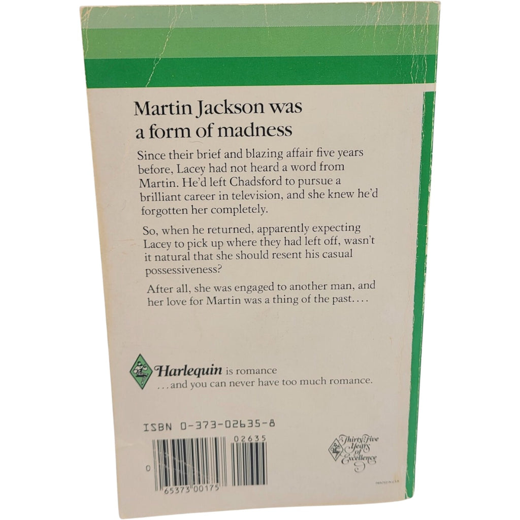 A Fierce Encounter by Jane Donnelly – Harlequin Romance 1983 Vintage Paperback