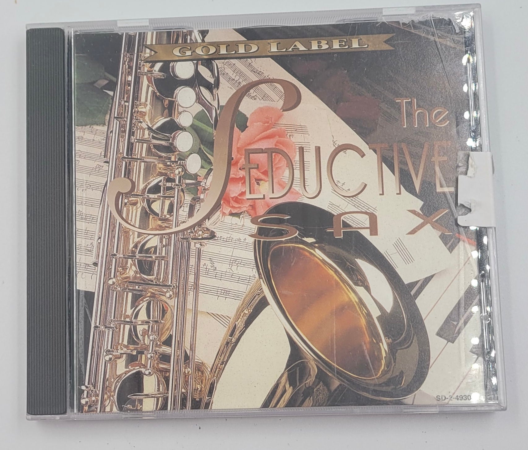The Seductive Sax – Vintage Romantic Instrumental CD with Smooth Jazz Saxophone Solos