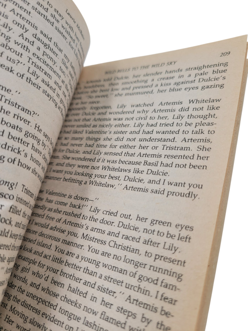 Wind Bells to the Wild Sky – Vintage Paperback by Laurie McBain (1988 Avon Trade Edition)