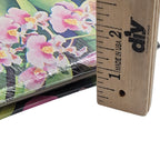 Island Treasures Tropical Orchids Photo Album – Vintage Floral Memory Book for 120 Photos