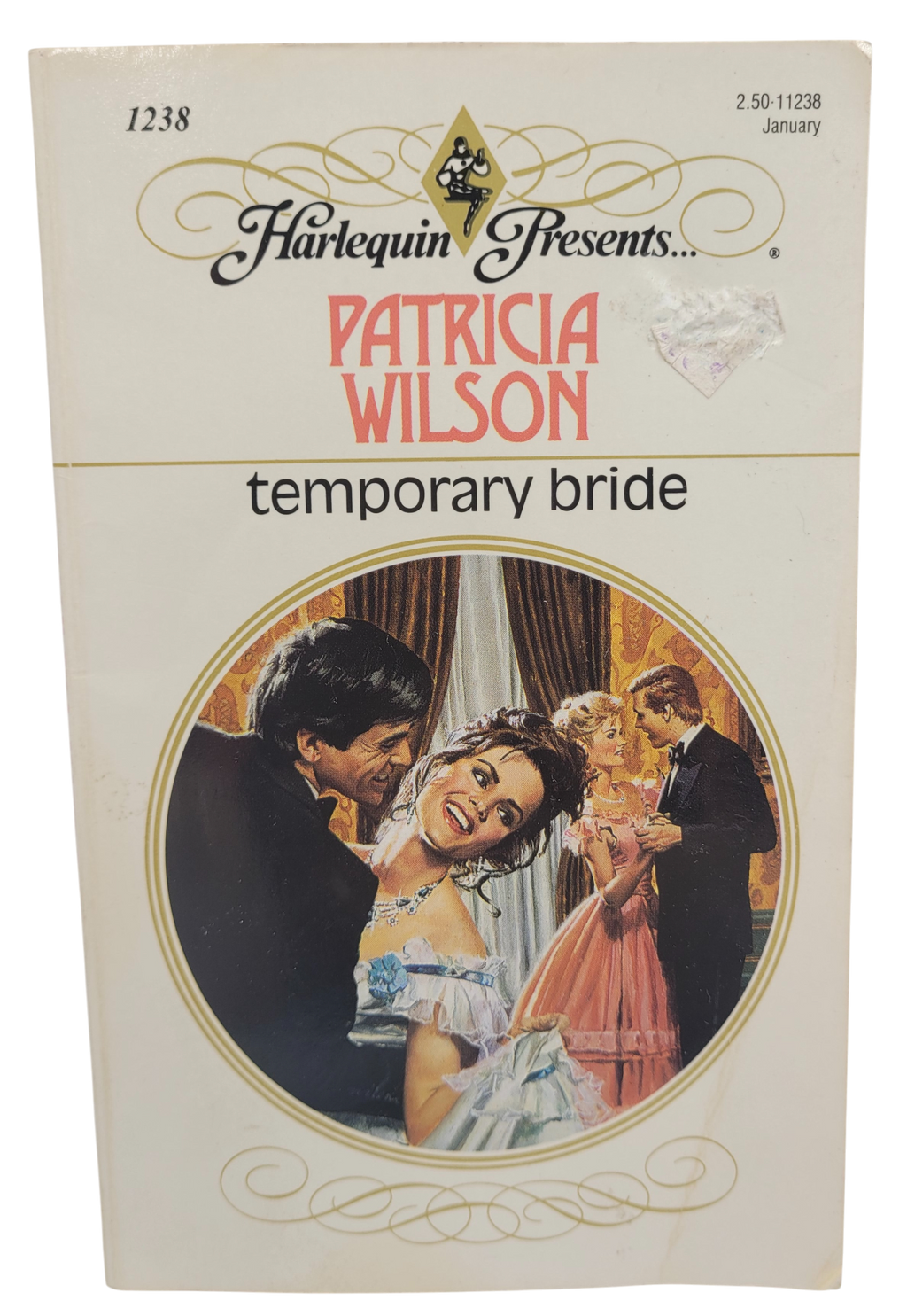 Temporary Bride by Patricia Wilson – Vintage Paperback Harlequin Presents #1238 (1989)