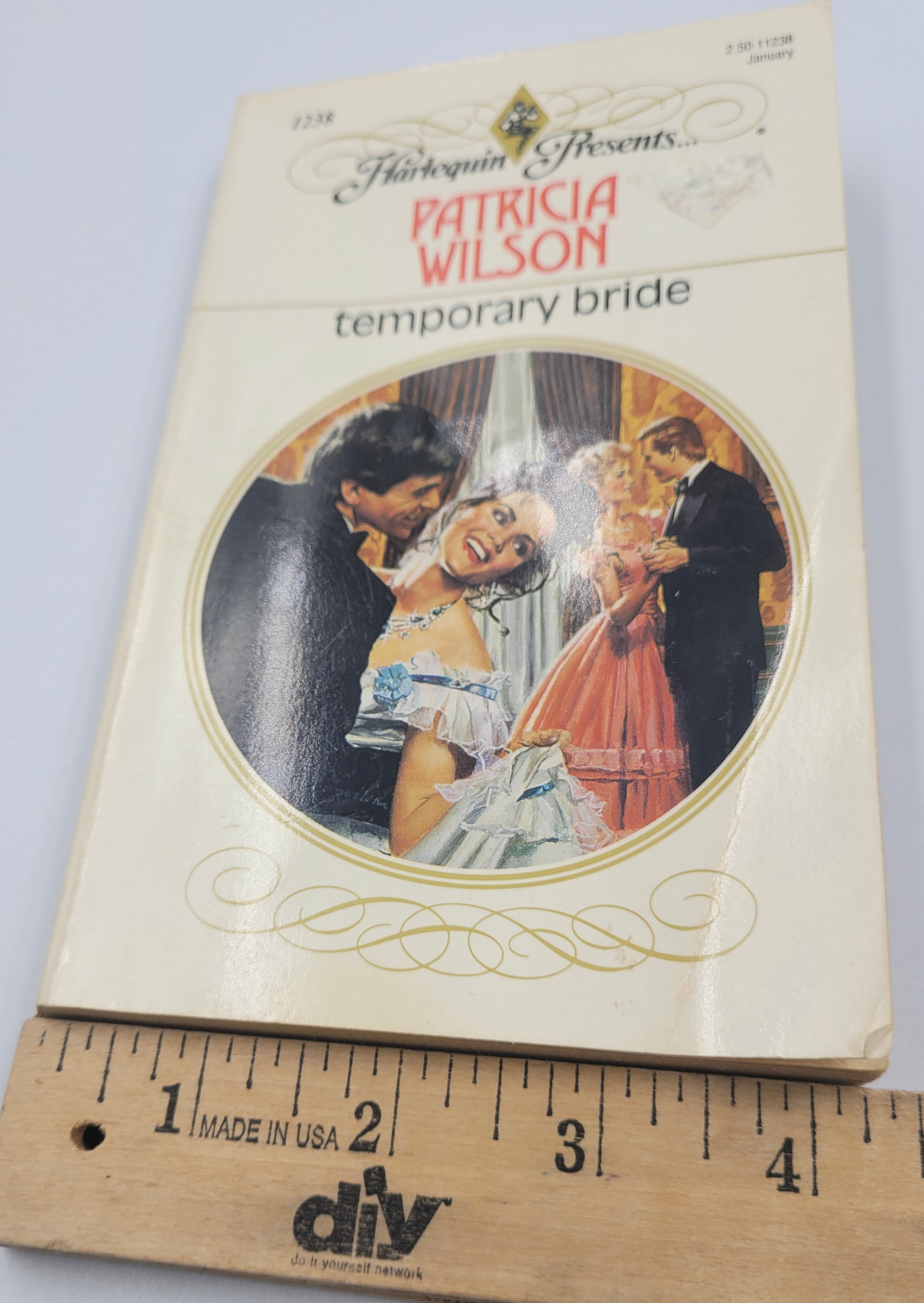 Temporary Bride by Patricia Wilson – Vintage Paperback Harlequin Presents #1238 (1989)