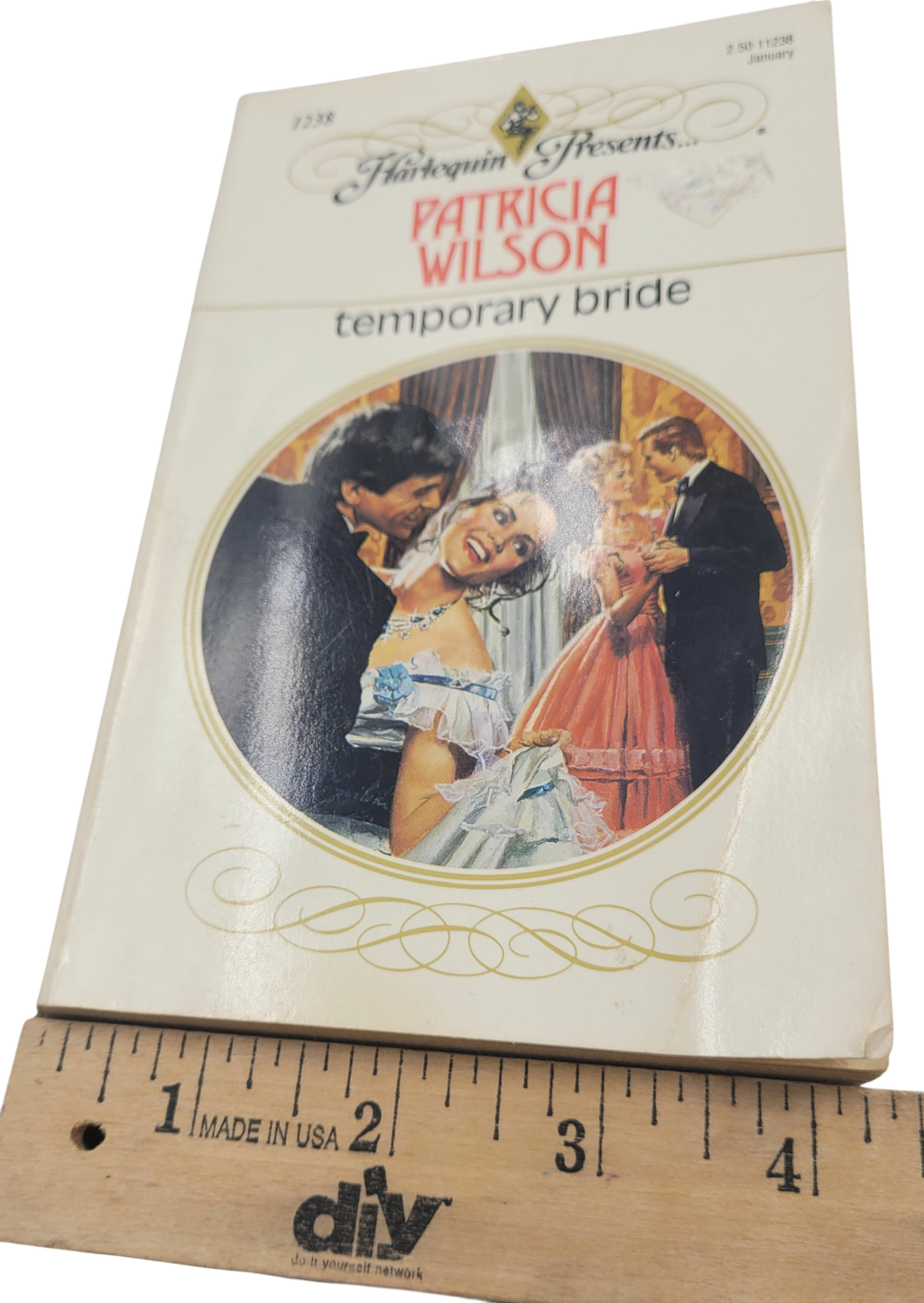 Temporary Bride by Patricia Wilson – Vintage Paperback Harlequin Presents #1238 (1989)