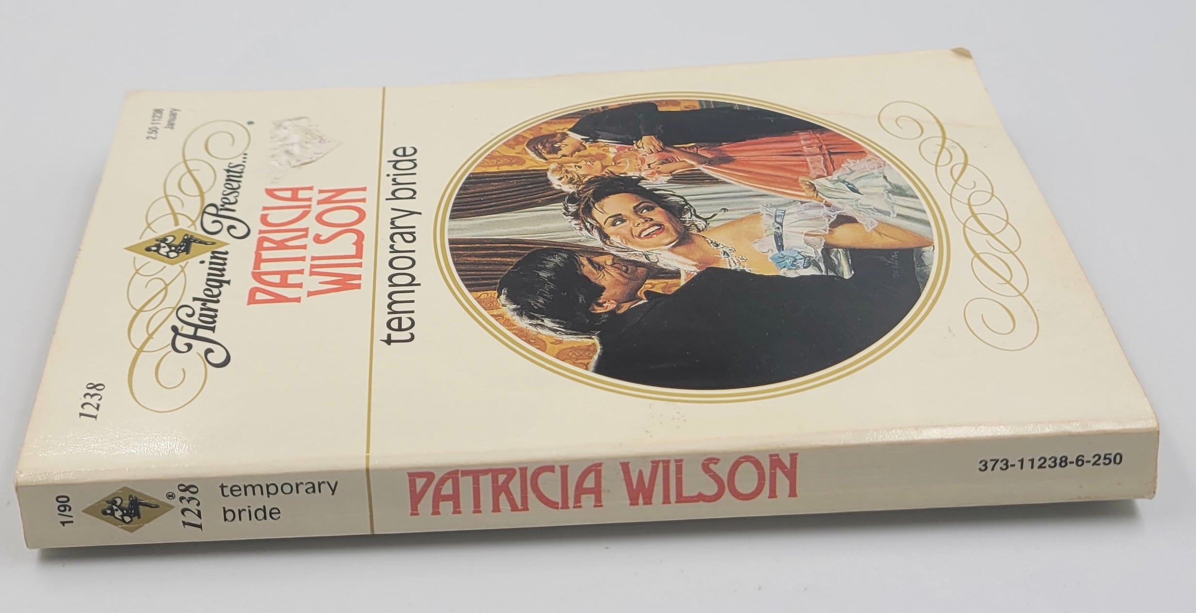 Temporary Bride by Patricia Wilson – Vintage Paperback Harlequin Presents #1238 (1989)