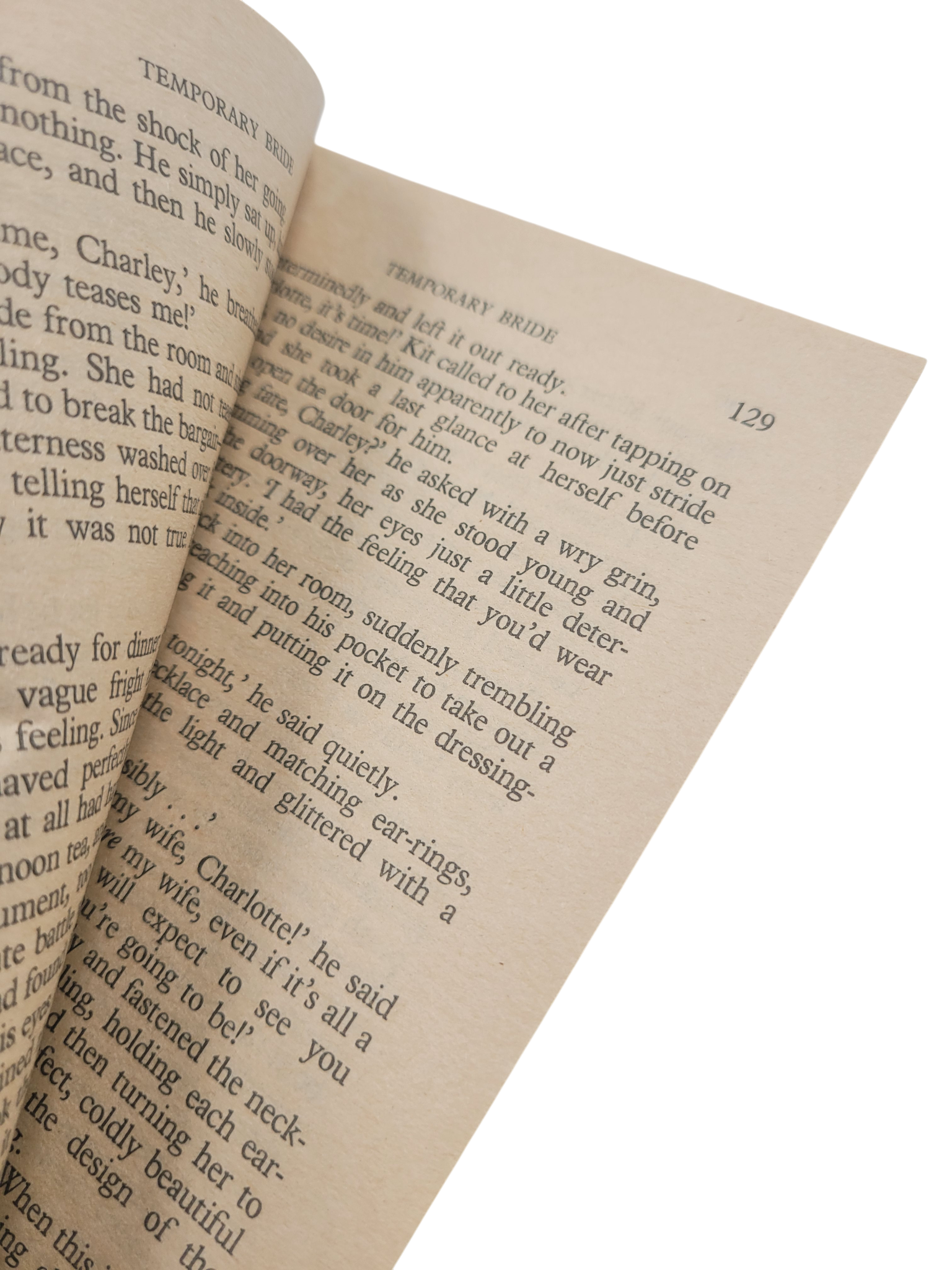 Temporary Bride by Patricia Wilson – Vintage Paperback Harlequin Presents #1238 (1989)