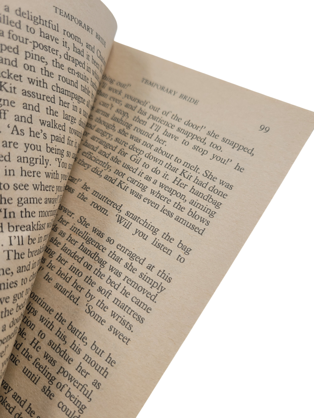 Temporary Bride by Patricia Wilson – Vintage Paperback Harlequin Presents #1238 (1989)
