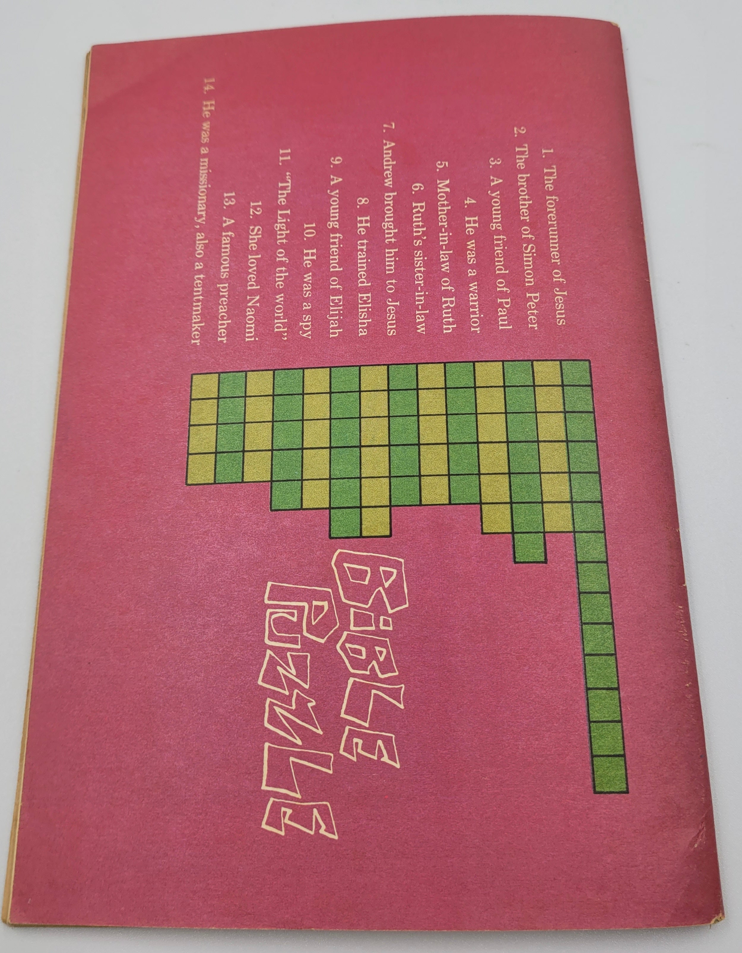 God’s Plan Junior Pupil Booklet – 1969 Vacation Bible School Vintage