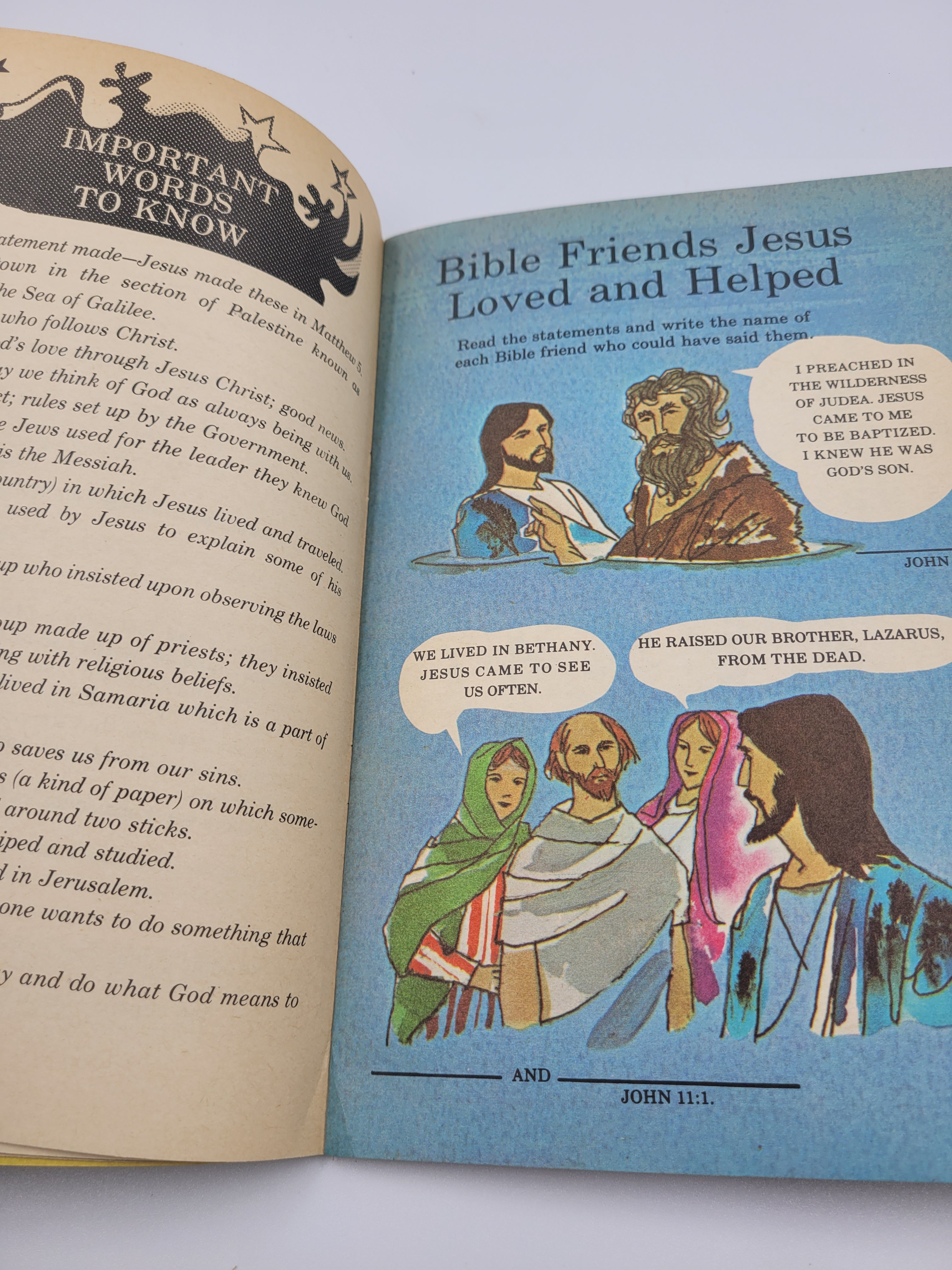 God’s Plan Junior Pupil Booklet – 1969 Vacation Bible School Vintage