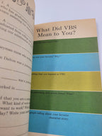 God’s Plan Junior Pupil Booklet – 1969 Vacation Bible School Vintage