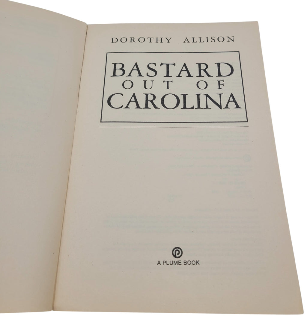 Bastard Out of Carolina by Dorothy Allison – Plume Tie-In Edition – Vintage Paperback