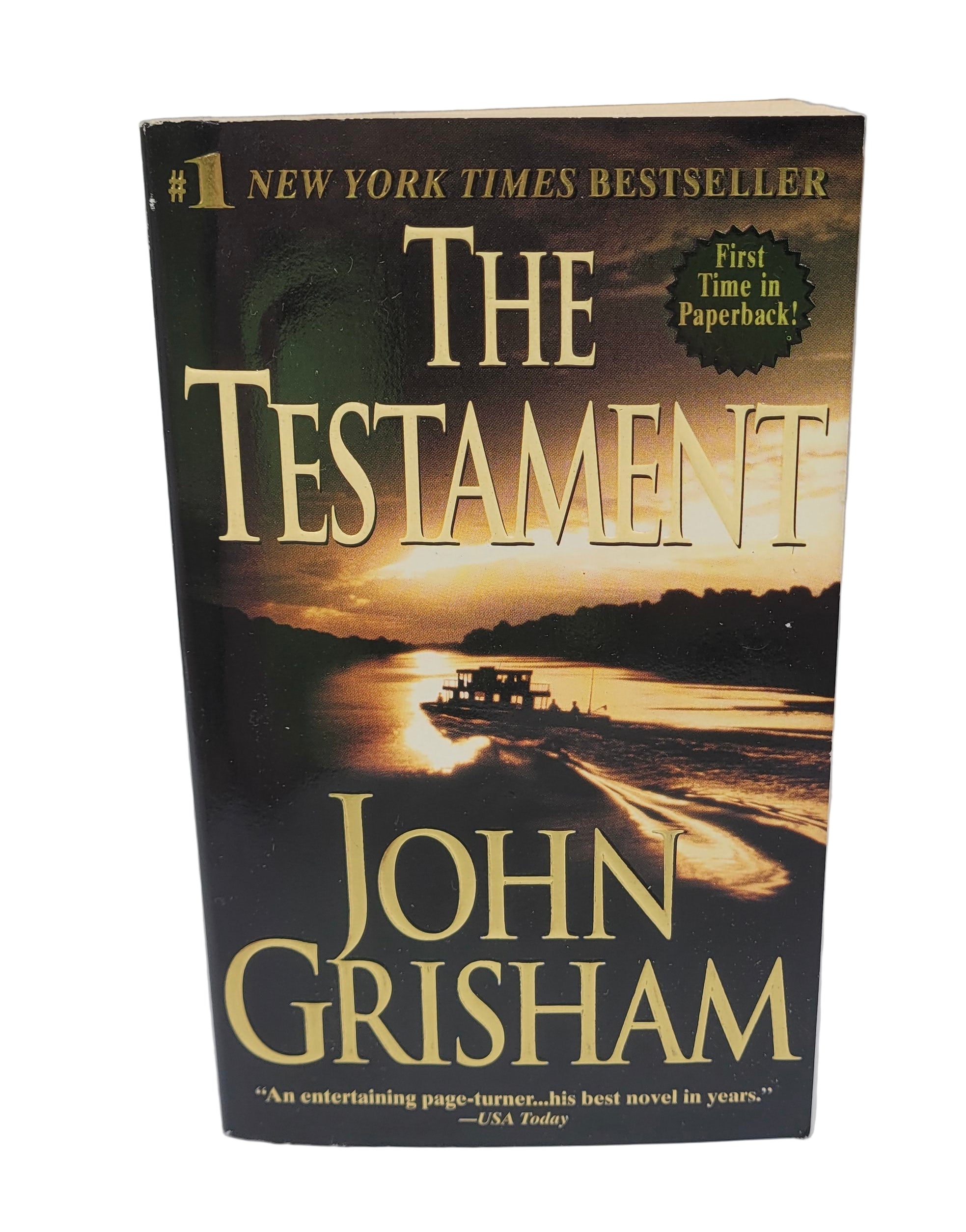 The Testament by John Grisham – First Dell Paperback Printing, 2000