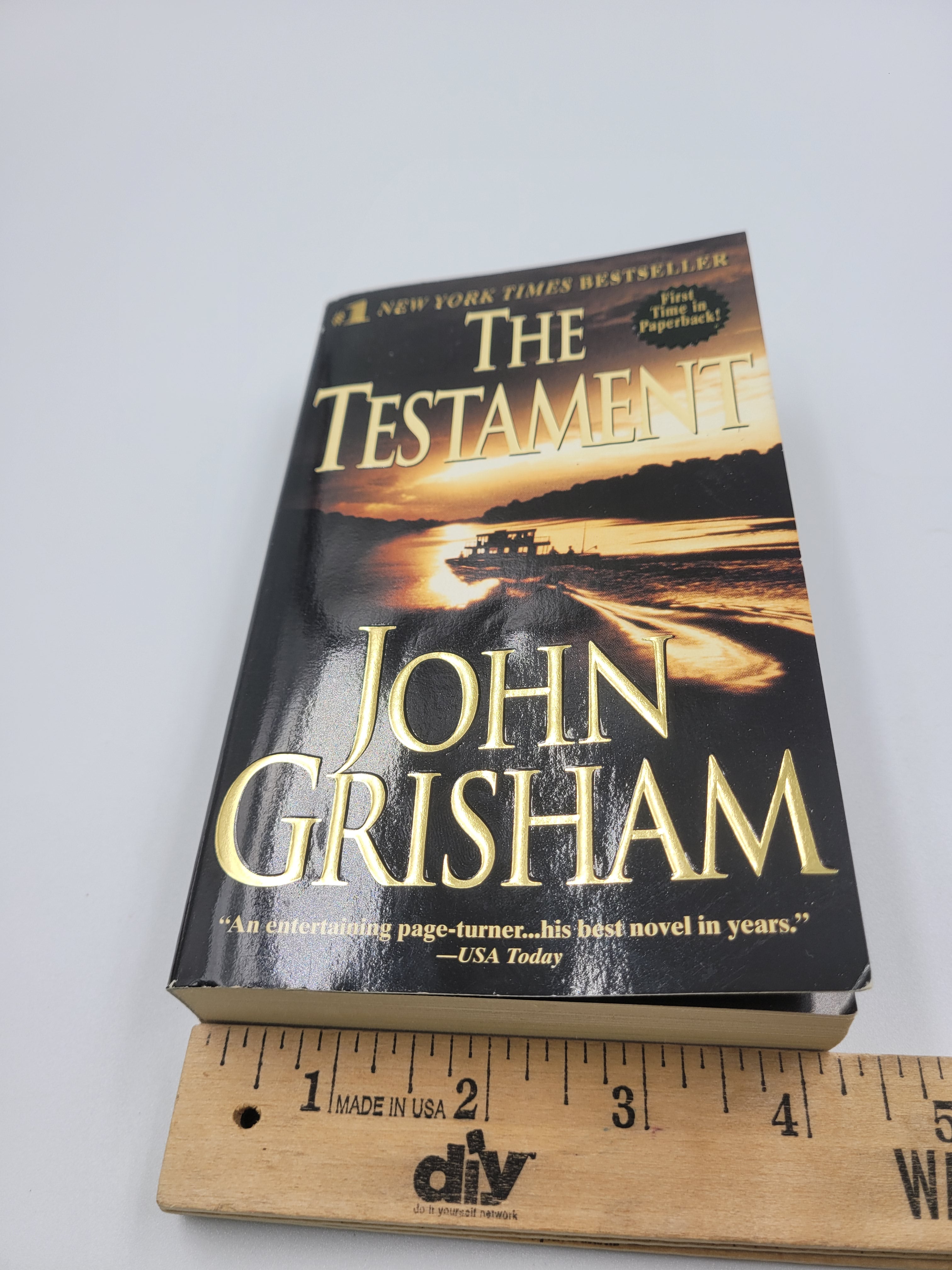 The Testament by John Grisham – First Dell Paperback Printing, 2000