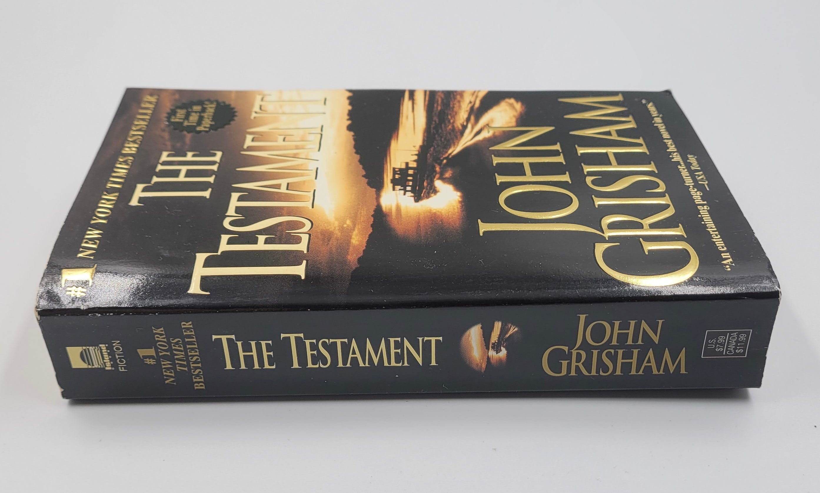 The Testament by John Grisham – First Dell Paperback Printing, 2000