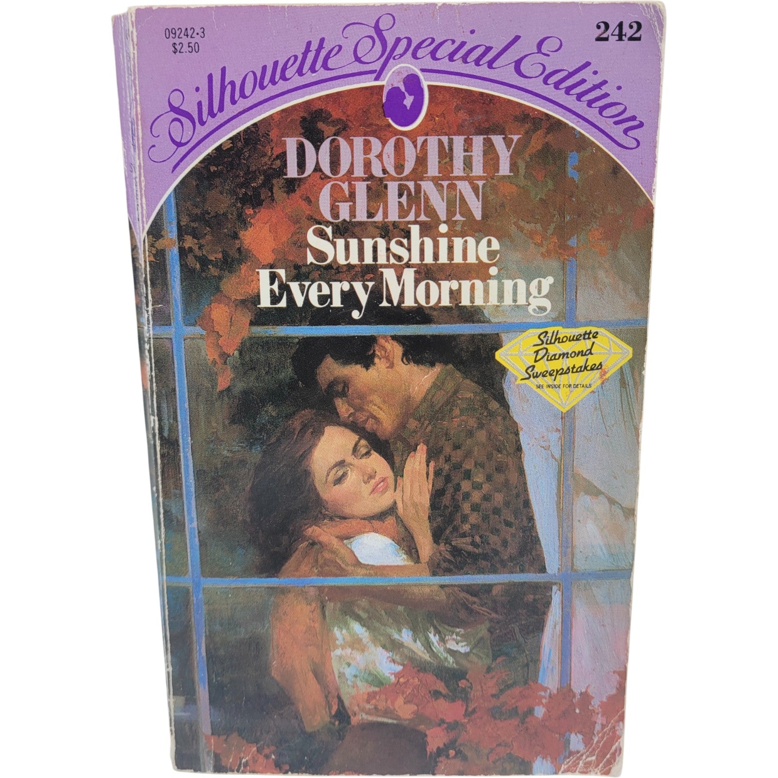 Sunshine Every Morning – Vintage Paperback by Dorothy Glenn (1985 Silhouette)