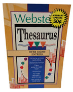 New Webster's Thesaurus (1993) – Landoll Vintage Paperback Reference Book