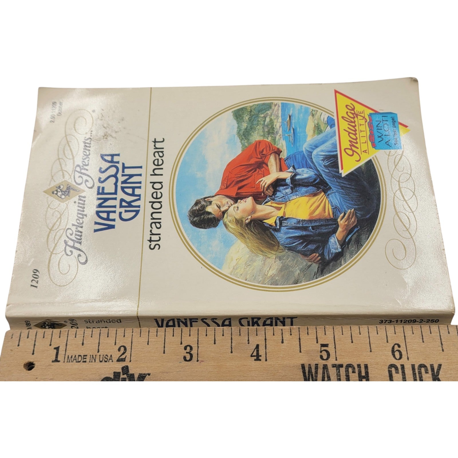 Stranded Heart by Vanessa Grant – Vintage Paperback Harlequin Presents #1209 (1988)
