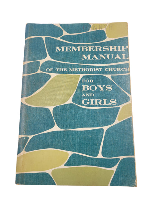 1964 Membership Manual of the Methodist Church for Boys and Girls