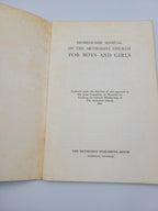 1964 Membership Manual of the Methodist Church for Boys and Girls
