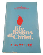 Life Begins at Christ – 1979 Methodist Bible Study Booklet by Alan Walker