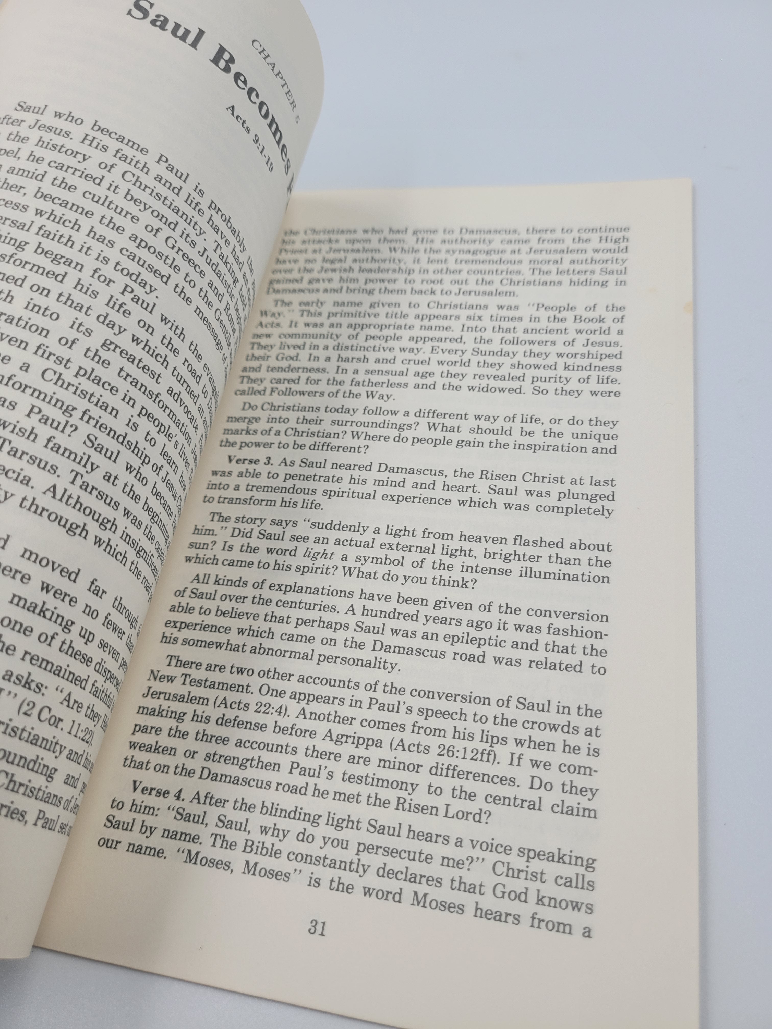 Life Begins at Christ – 1979 Methodist Bible Study Booklet by Alan Walker