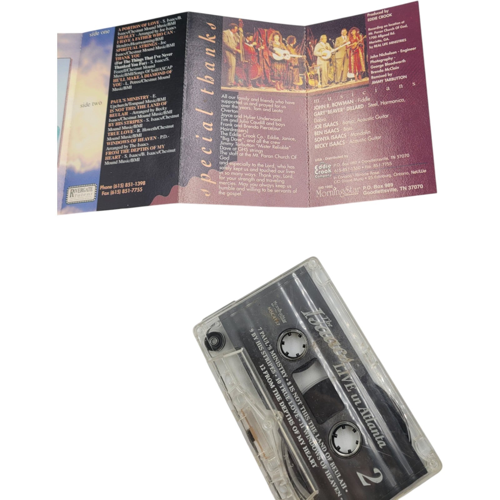 The Isaacs – LIVE in Atlanta Cassette Tape | Vintage Gospel