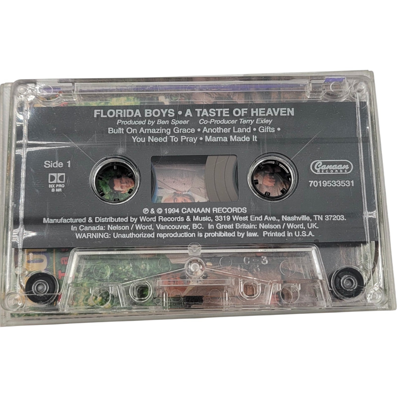Florida Boys – A Taste of Heaven Gospel Cassette | Canaan Records