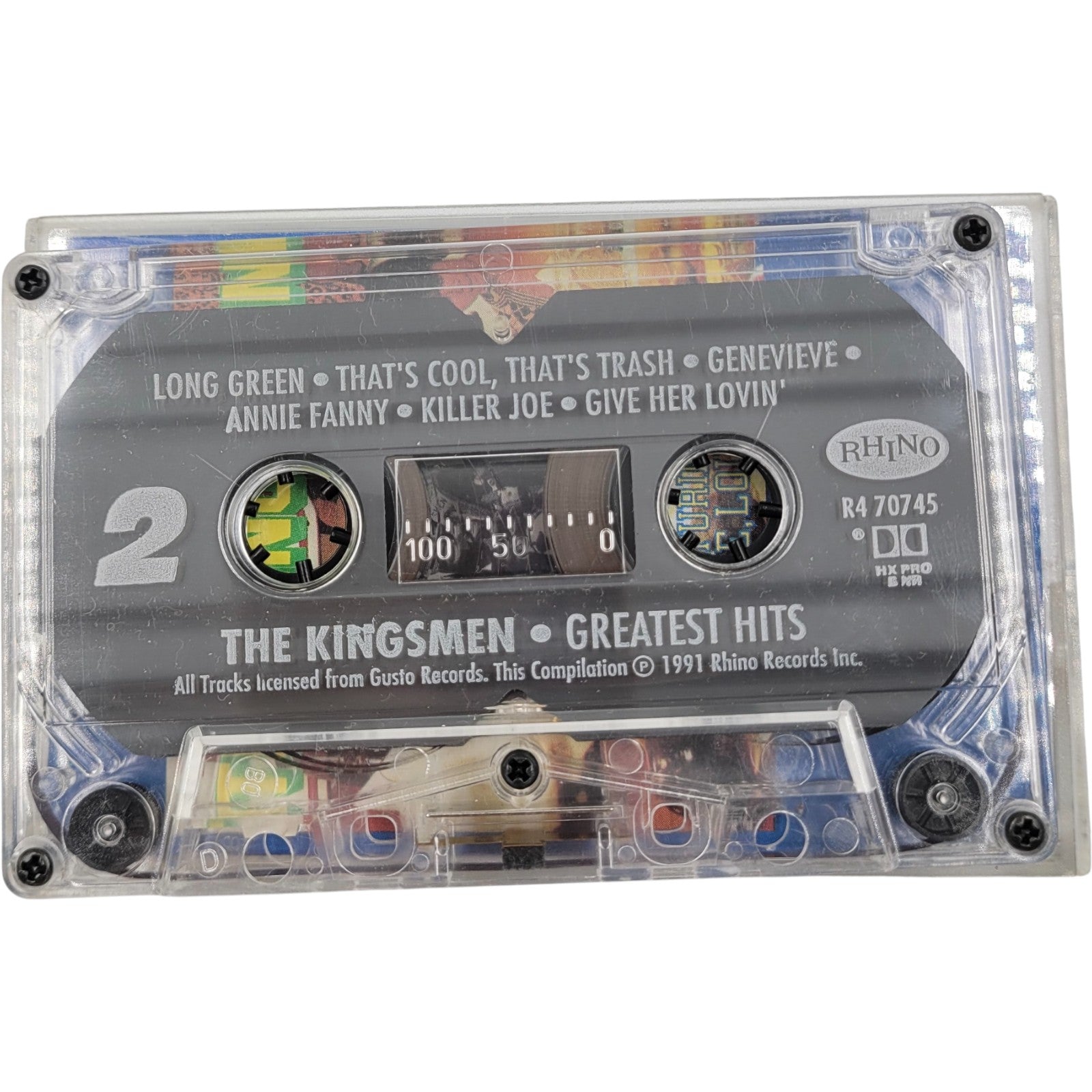 The Best of The Kingsmen Cassette Tape – 1991 Rhino Records – Louie Louie