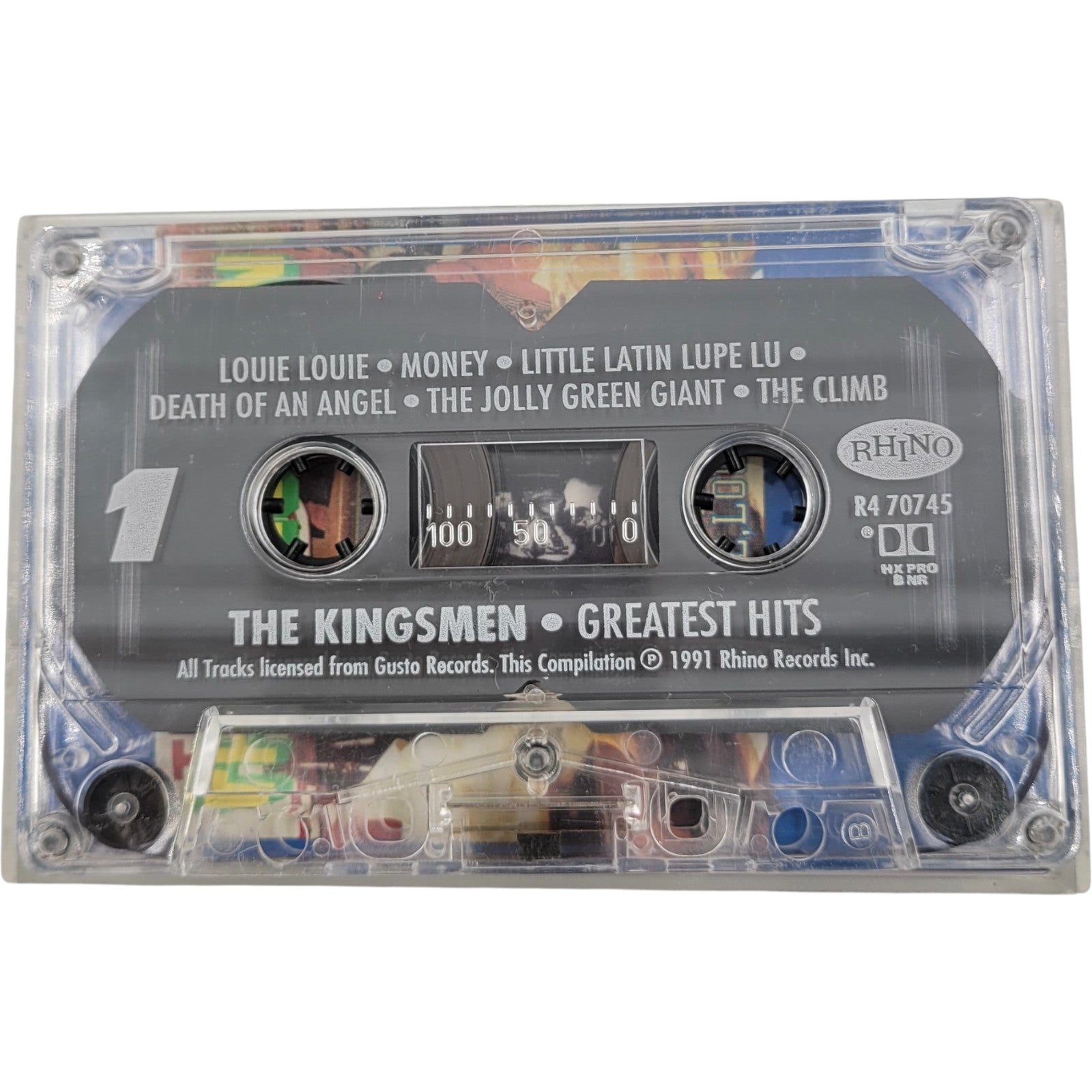 The Best of The Kingsmen Cassette Tape – 1991 Rhino Records – Louie Louie