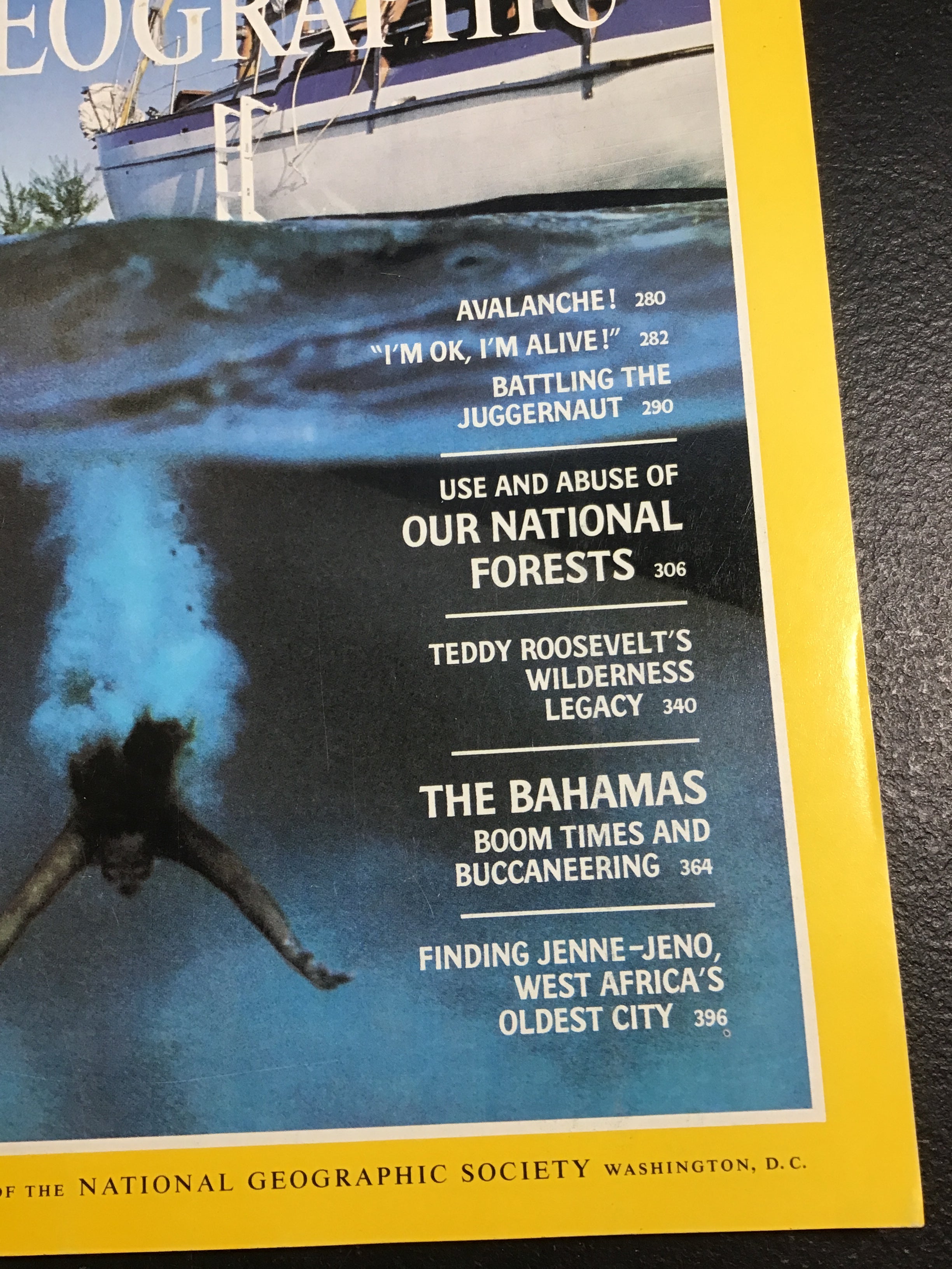 National Geographic Magazine – September 1982 Vol. 162, No. 3