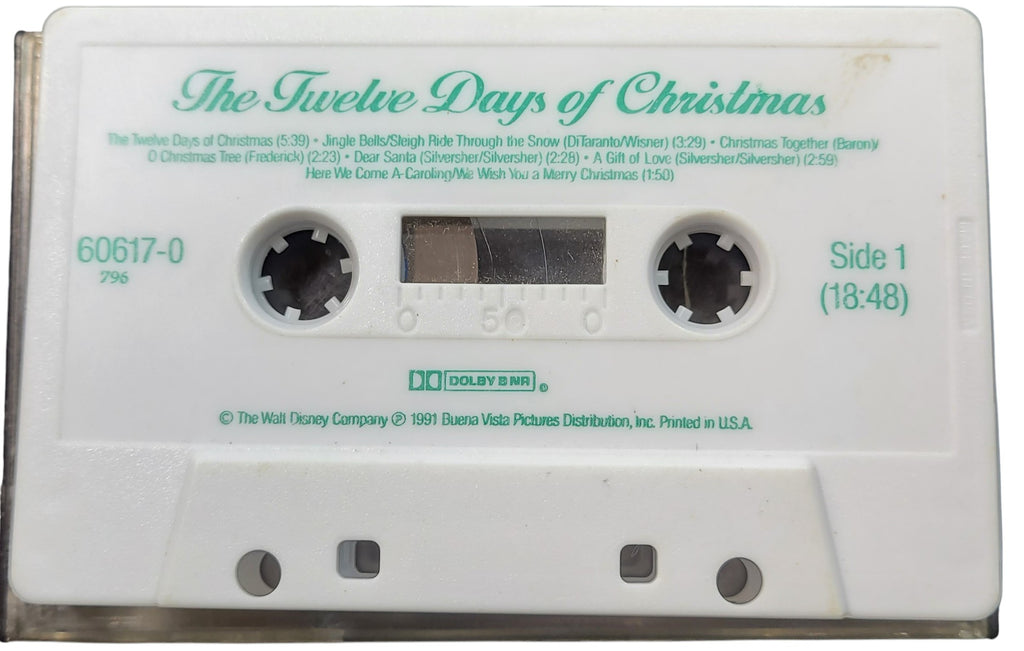 Disney Cassette – The Twelve Days of Christmas (1991, Tested, No Case)
