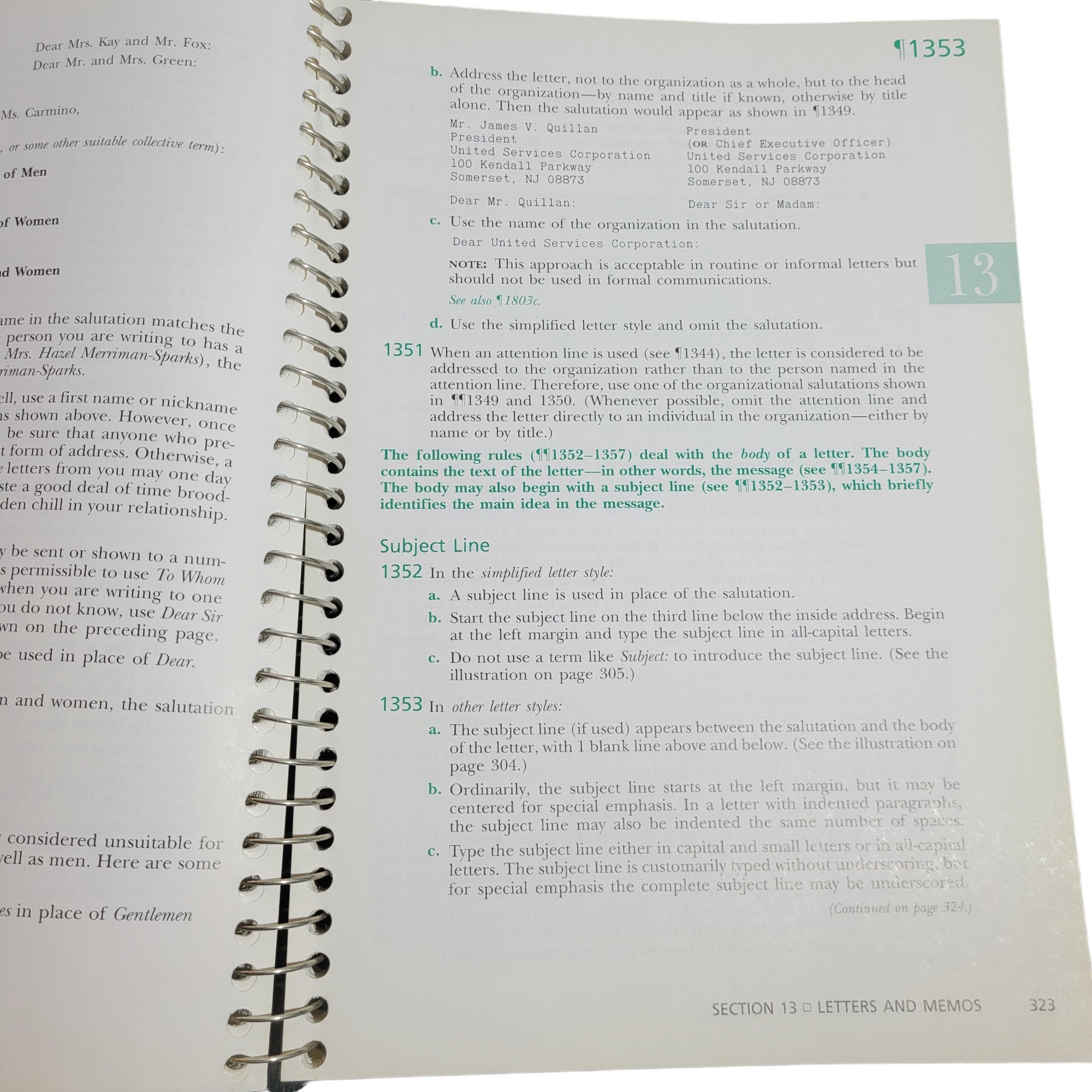 The Gregg Reference Manual – Seventh Edition by William A. Sabin (1985, Spiral-bound)