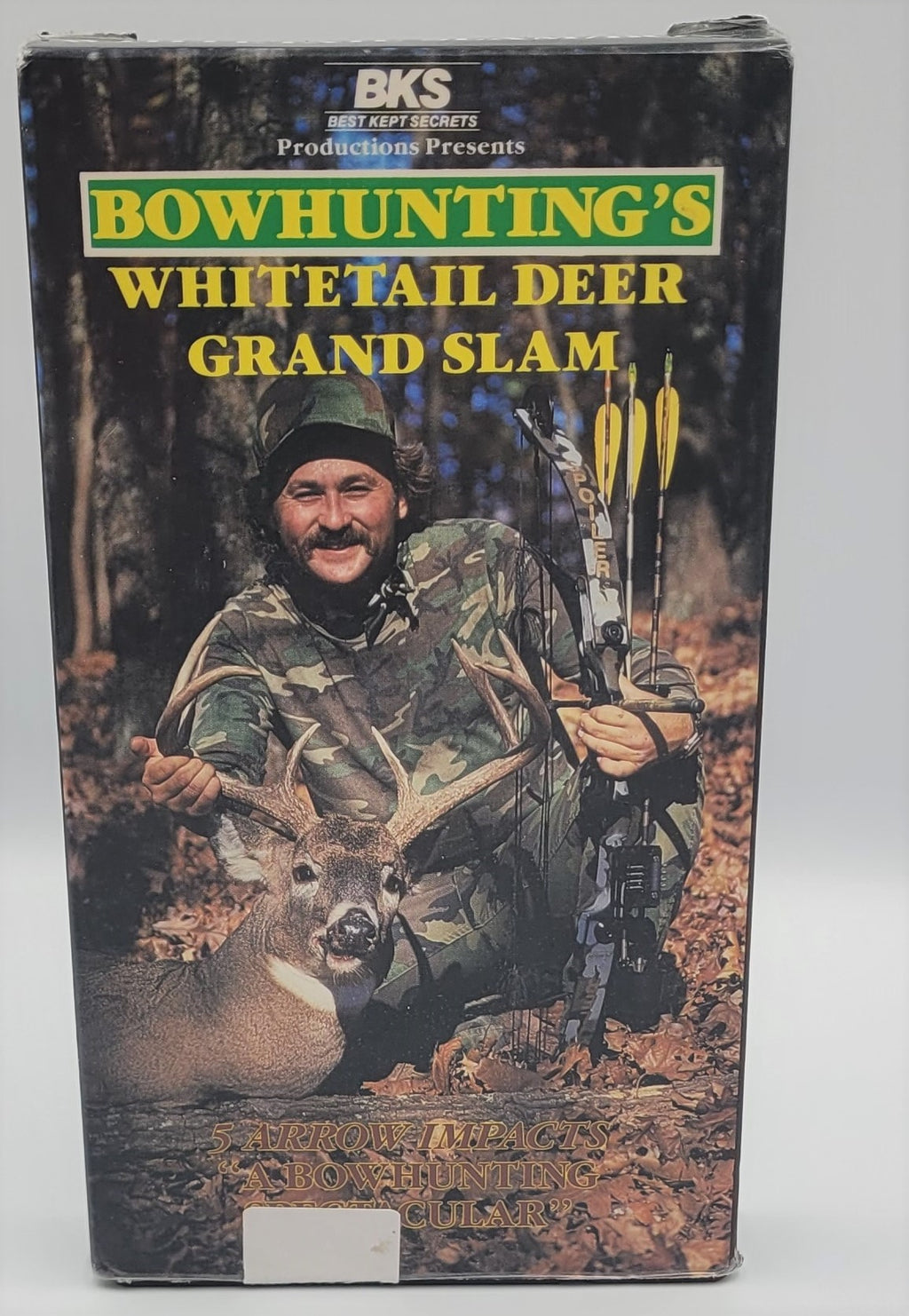 Bowhunting's Whitetail Deer Grand Slam – VHS Tape (Roger Raglin, BKS Productions)