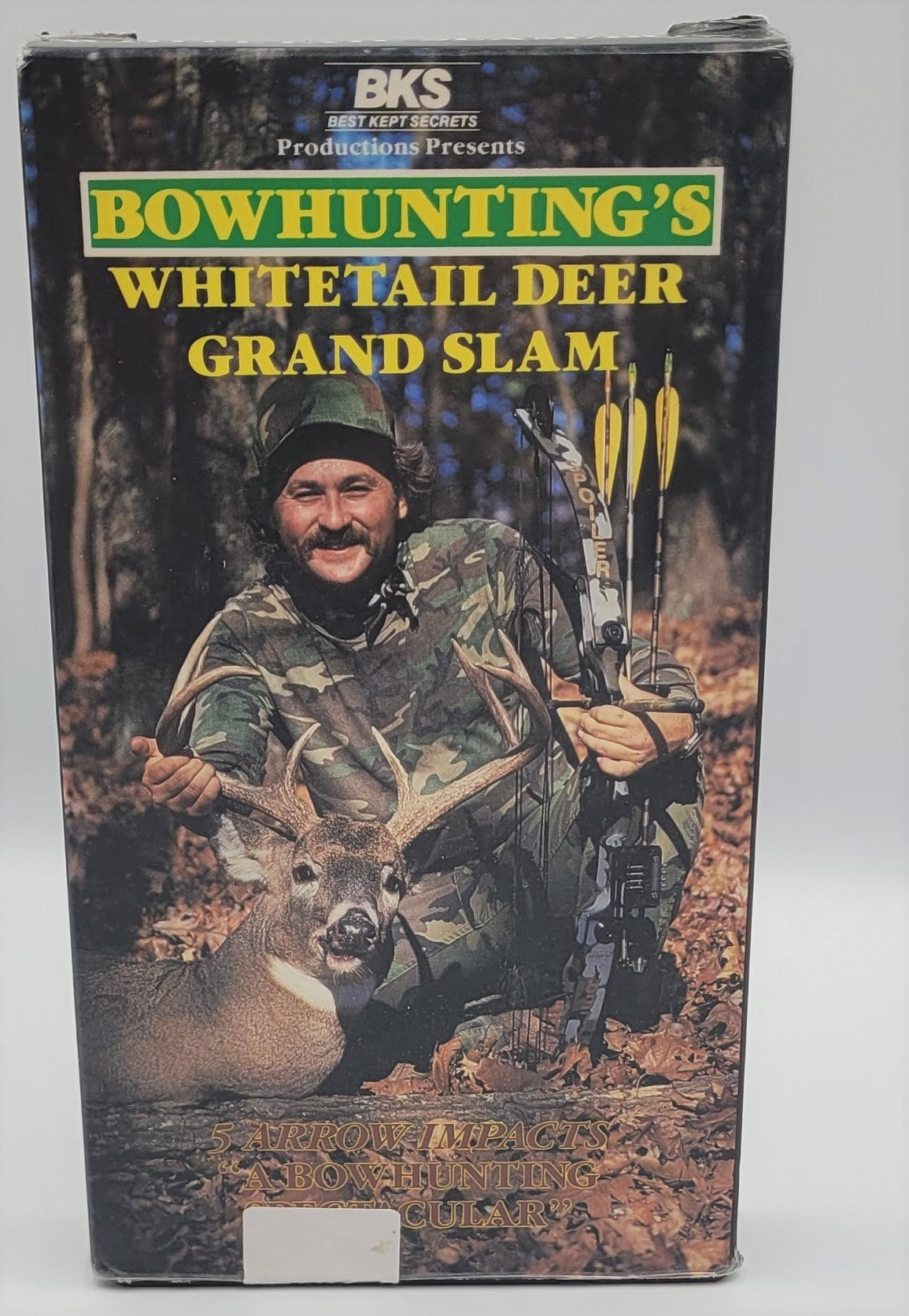 Bowhunting's Whitetail Deer Grand Slam – VHS Tape (Roger Raglin, BKS Productions)
