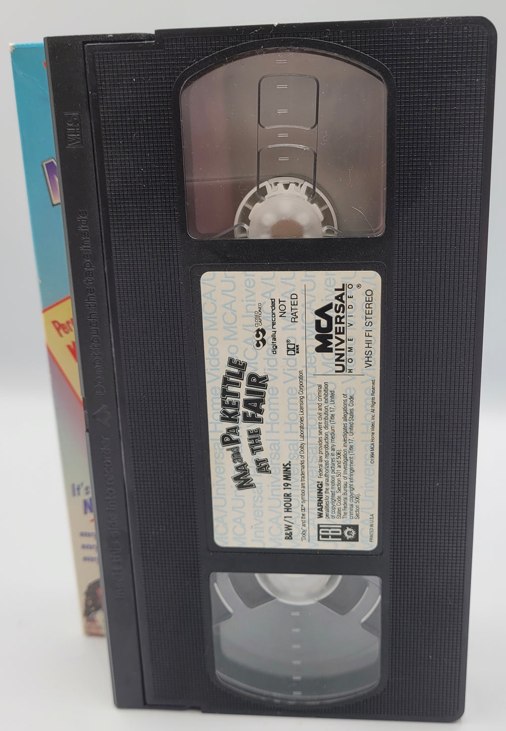 Ma and Pa Kettle at the Fair – Vintage VHS Tape (1991 MCA Universal) | Classic Comedy Film