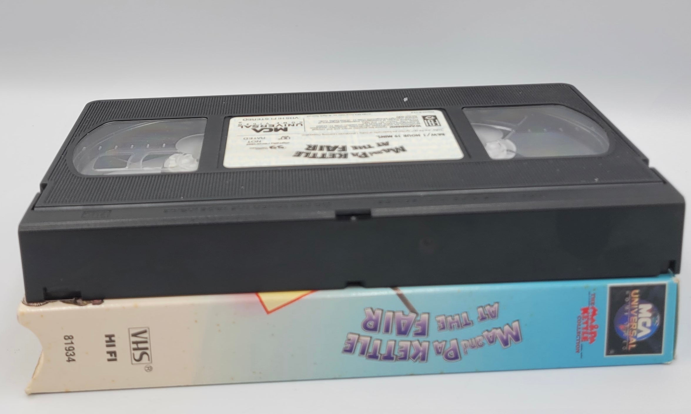 Ma and Pa Kettle at the Fair – Vintage VHS Tape (1991 MCA Universal) | Classic Comedy Film