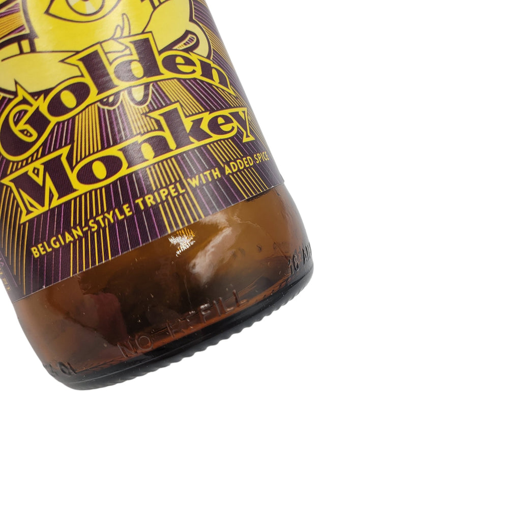 Victory Golden Monkey Beer Bottle – Vintage Brewery Collectible with Psychedelic Label Art