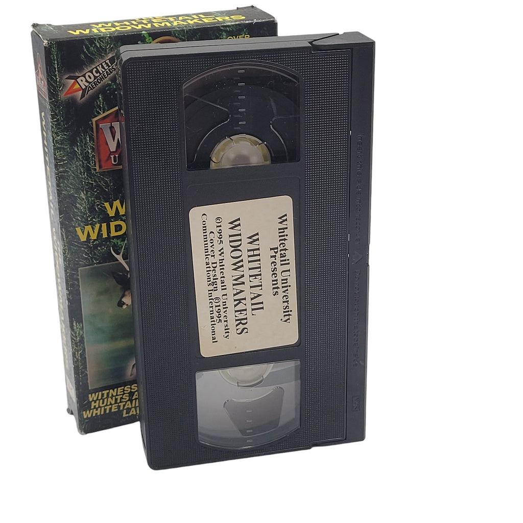 Whitetail Widowmakers VHS 1995 – Rocket Aeroheads Hunting Video (Tested)