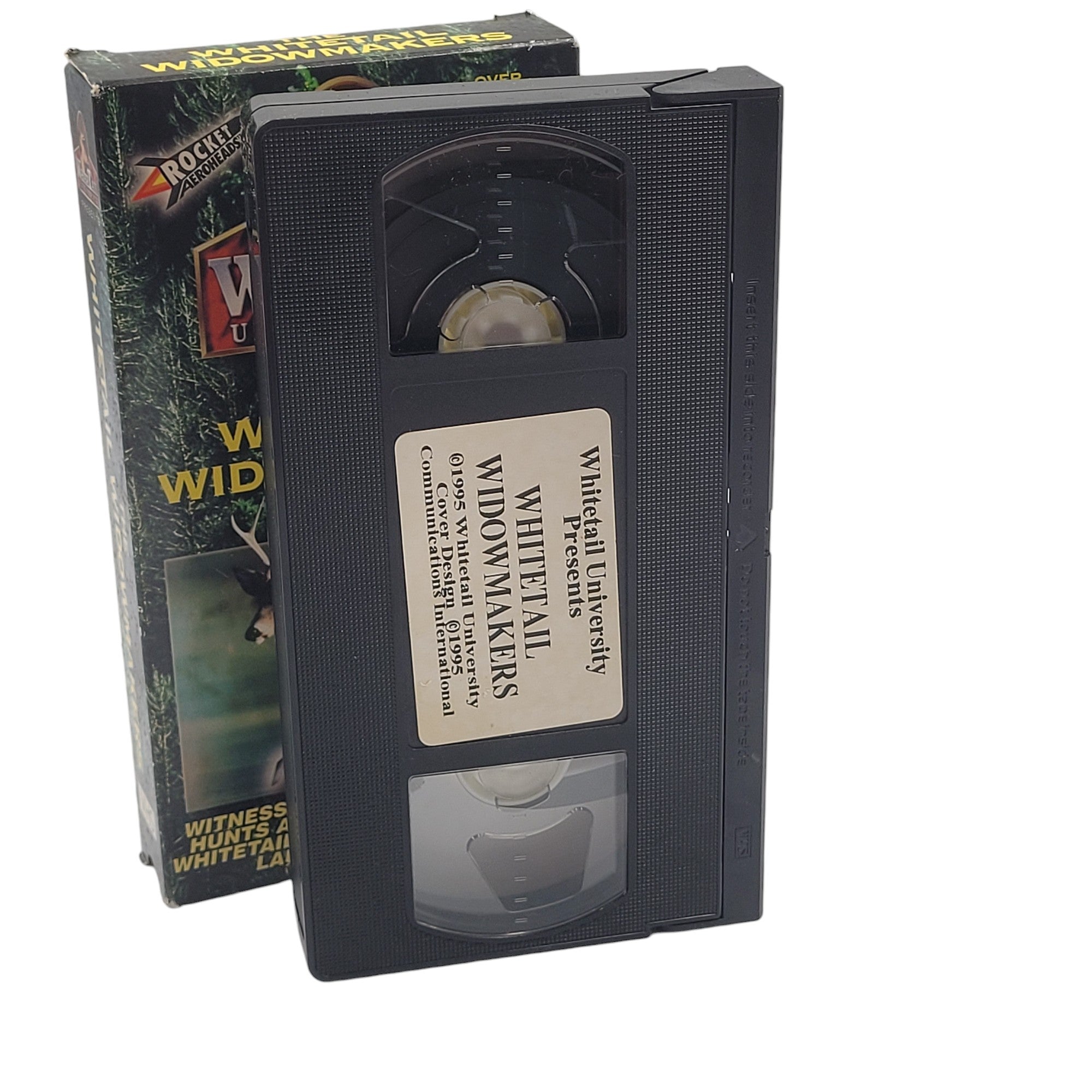 Whitetail Widowmakers VHS 1995 – Rocket Aeroheads Hunting Video (Tested)