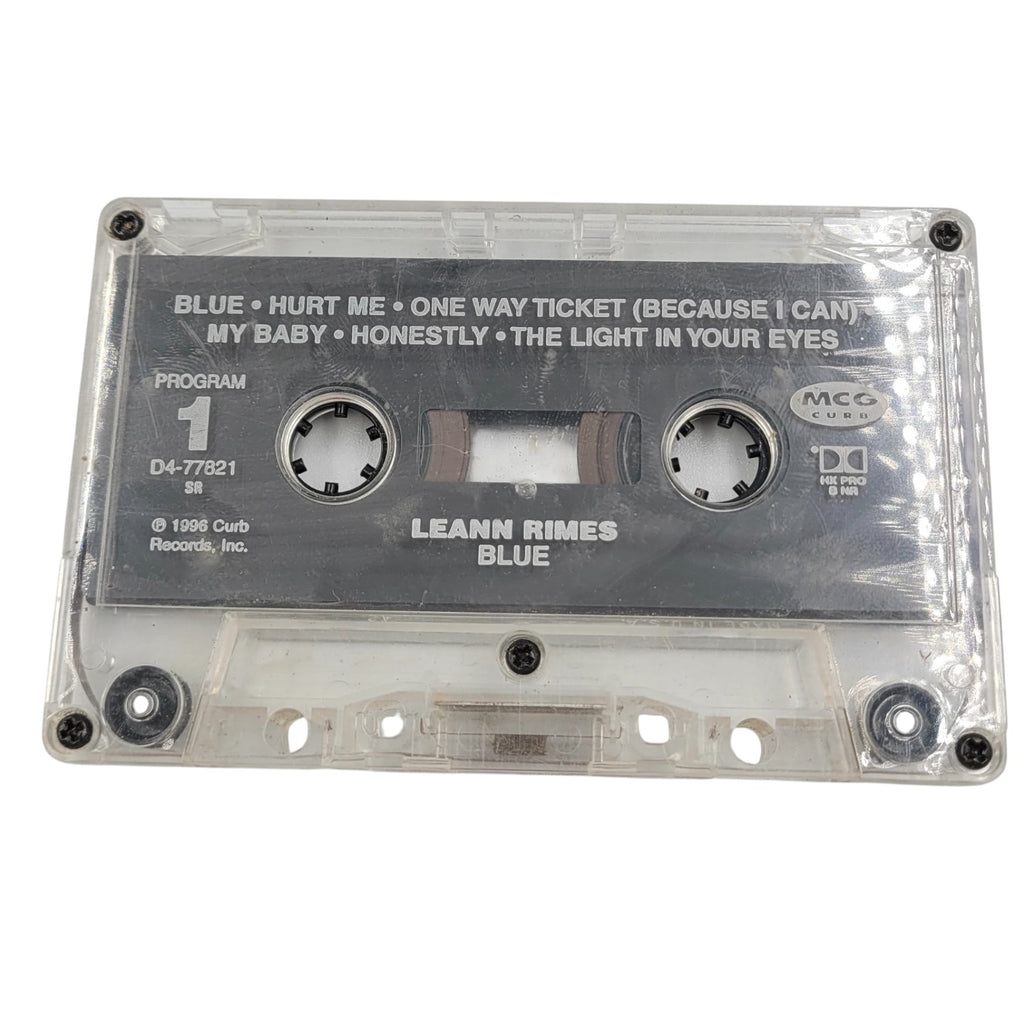 LeAnn Rimes – Blue Cassette Tape (1996, Curb Records) – Tested, No Case